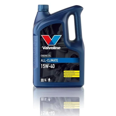 Afbeelding van Valvoline all climate sae 15w 40 5 liter, can