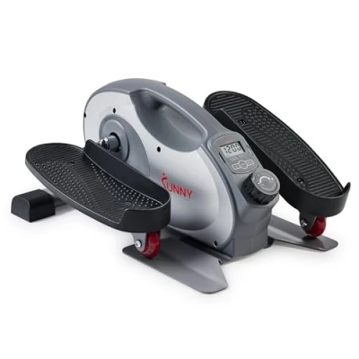Afbeelding van Sunny Health &amp; Fitness Smart Portable Volledig Gemonteerd Magnetische Onder Bureau Elliptische Peddler, Voet Been Pedaal Exerciser SF E323017