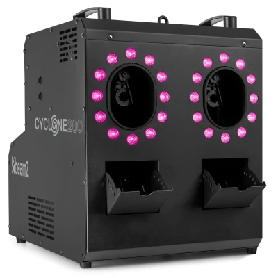 Afbeelding van BeamZ Cyclone200 Rook en bellenblaasmachine combi Met lichteffecten