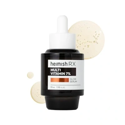 Afbeelding van HEIMISH RX Multivitamine Glow Serum Vitamine C Serum, Vermindering van Donkere Vlekken en Hyperpigmentatie, Anti Aging, Huidverhelderend met Niacinamide, 35 ml (1,18 fl. oz)