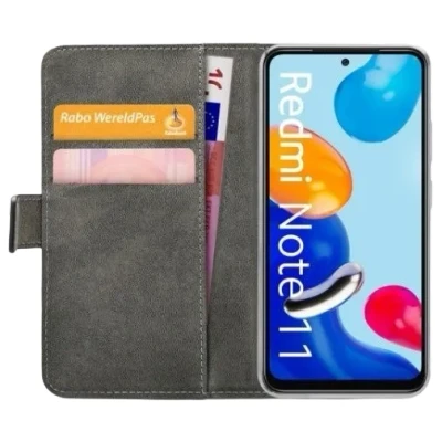 Afbeelding van Mobilize PU leer Book Case Zwart Xiaomi Redmi 10