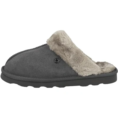 Afbeelding van s.Oliver Pantoffels, Dames, Maat: 37, Graphite Leer