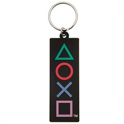 Afbeelding van Playstation Rubber Keychain Shapes