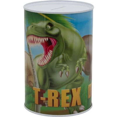 Afbeelding van Dinosaurus Metalen Spaarpot T Rex 10 x 15 CM