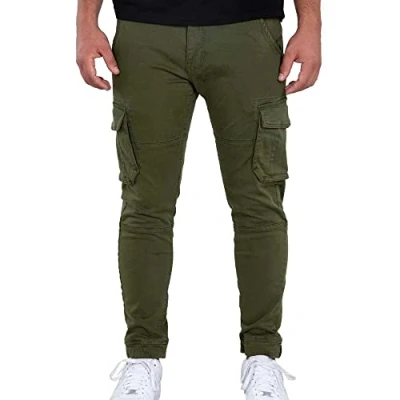 Afbeelding van Alpha Industries ARMY PANT Cargobroek, Heren, Maat: 30, Dark olive