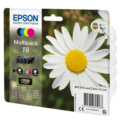 Afbeelding van Epson T1806 Multipack 3 kleuren Claria Home Ink