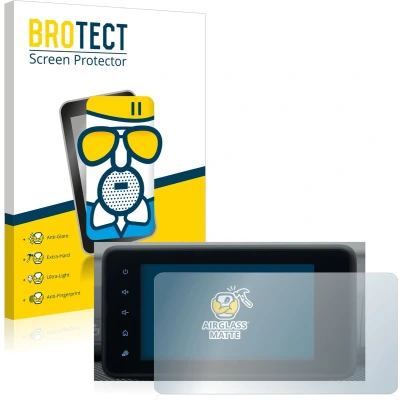 Afbeelding van BROTECT Screenprotector voor Dacia Sandero 2021 Media Display 3.5&quot; Folie Beschermfolie Beschermglas matte