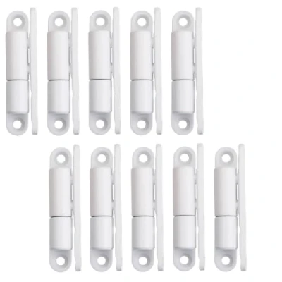 Afbeelding van SOTECH 10s Deurscharnieren opschroefscharnier 15 x 83 mm scharnier renovatie voor opschroefbare binnendeuren (wit staal)