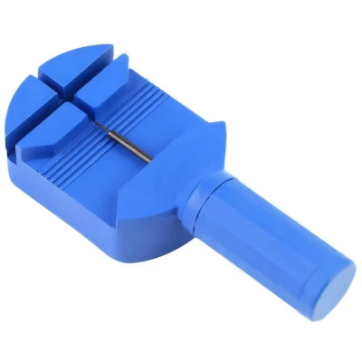 Afbeelding van Horloge pin verwijderaar Horlogegereedschap Eenvoudig schakels verwijderen Blauw