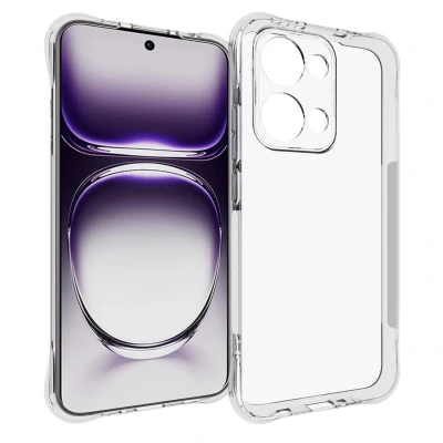 Afbeelding van Oppo Reno 13 Hoesje Siliconen en TPU (zacht) imoshion Softcase/Backcover Transparant Telefoonhoesje