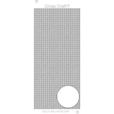 Afbeelding van Nellie`s Choice CrossCraft stickers white CRST014 (09 18)