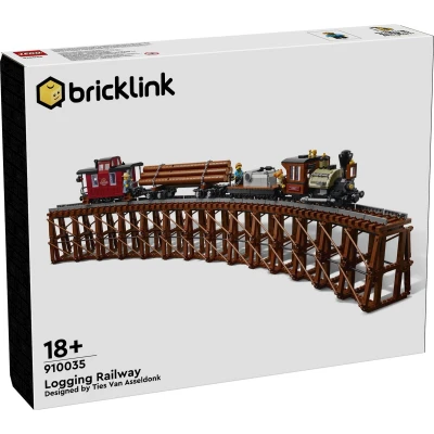 Afbeelding van LEGO Bricklink Logging Railway 910035