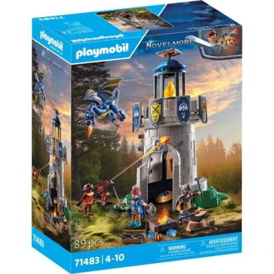 Afbeelding van Playmobil Novelmore Rittertoren met smid en draak 71483