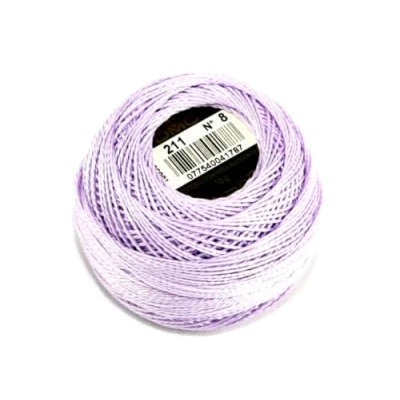 Afbeelding van DMC Katoen Perle Schroefdraad Maat 8 211 per 10 gram bal
