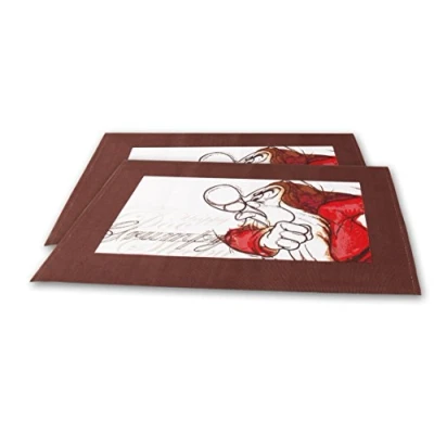 Afbeelding van DISNEY / SEVEN DWARFS 2 SETS Placemats Grumpy 55X35CM