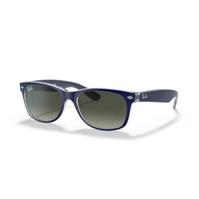 Afbeelding van Ray Ban Unisex RB2132 NEW WAYFARER 605371 Occhiali da sole Nylon Blu Grigio Squadrata Normale