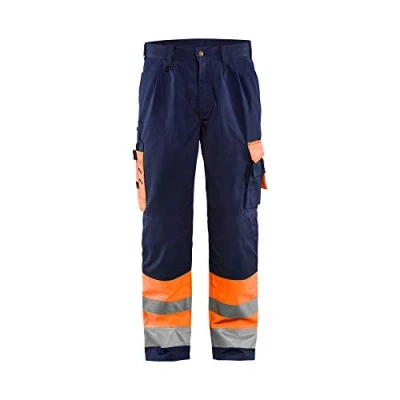 Afbeelding van Blaklader Werkbroek Hi vis 158 4 ORANJE/MARINEBLAUW C50