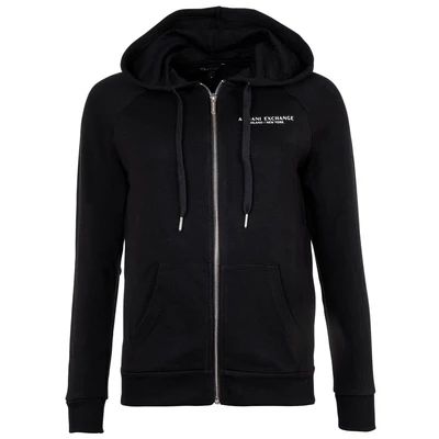 Afbeelding van Armani Exchange Felpa Sweater met rits, Dames, Maat: Small, Black