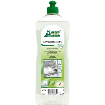 Afbeelding van Green Care Professional Manudish Sensitive Afwasmiddel (1 Liter)