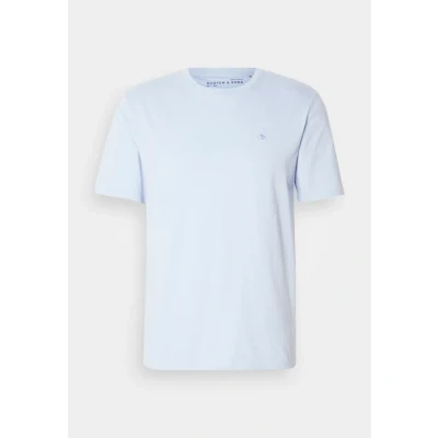 Afbeelding van Scotch And Soda Core T shirt Lichtblauw Maat S Heren décontracté