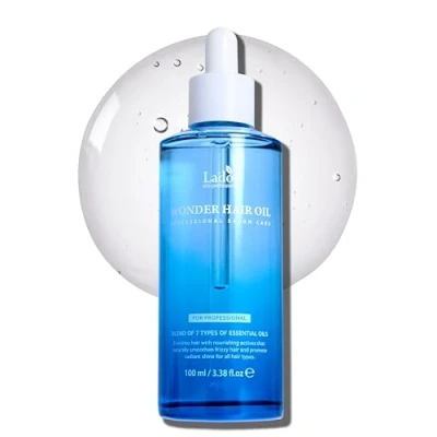 Afbeelding van [Lador] Wonder Hair Oil 100 ml Hydraterende Haarolie die Helpt de Eiwitbalans te Behouden Snelle Eiwit en Vochtinjectie Voor haar met Haartjes Ervaar