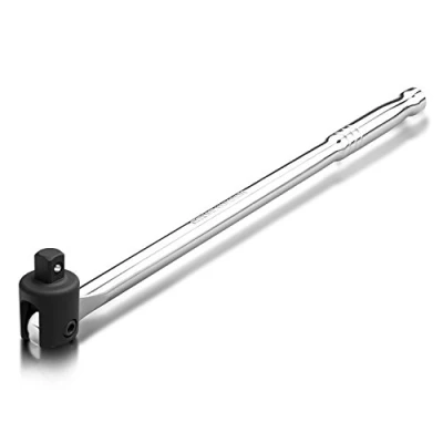 Afbeelding van Neiko 00206A 1/2 inch Drive Premium Breaker Bar Cr V staal 180 Flex Mo kop 61 cm lengte