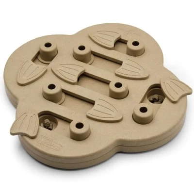 Afbeelding van Outward Hound Dog Hide N&#039; Slide Tan Interactive Treat Puzzle Toy