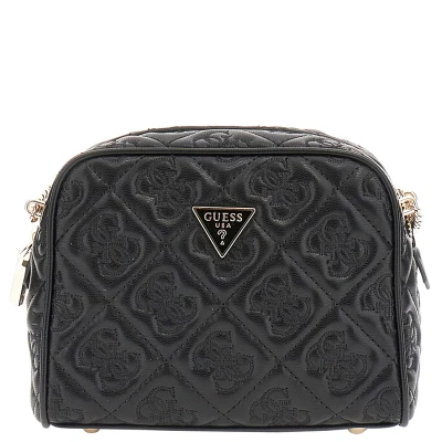 Afbeelding van GUESS Schoudertas Adelasia Crossbody Camera Bag Black Zwart