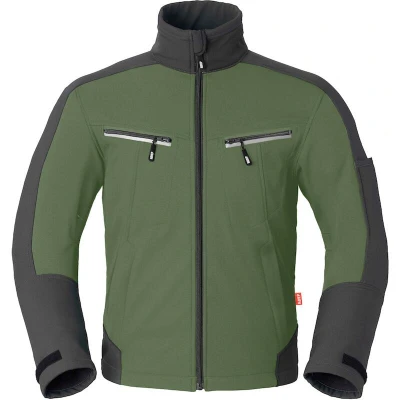 Afbeelding van HAVEP Attitude Softshell Jas Bosbouw Groen/Charcoal Grijs Maat XXL