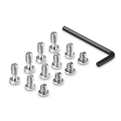 Afbeelding van SMALLRIG 1/4&#039;&#039; Schroefpakket (12 Stuks) met Inbussleutel voor Camerastatief etc. 1713
