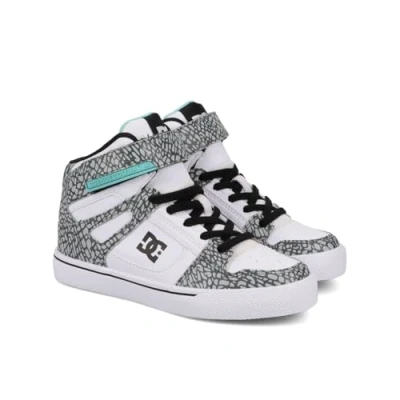 Afbeelding van DC Shoes Pure Hi SE kinderschoenen, Wit Grijs Zwart, 28.5 EU