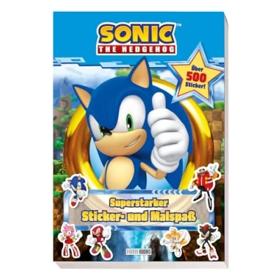 Afbeelding van Sonic The Hedgehog: Superstarker Sticker und Malspaß: Malblock