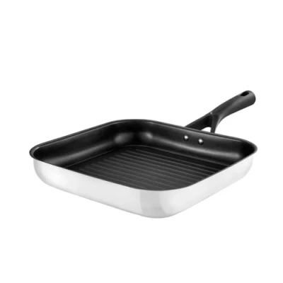 Afbeelding van Grillpan Pyrex Expert Touch Zilver 28 cm