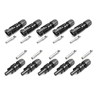 Afbeelding van Stäubli 5 paar MC4 stekkers bus + stekker 4 6 mm² type PV KBT4/6I