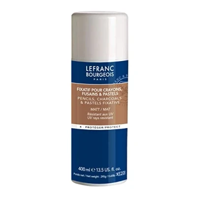 Afbeelding van Lefranc Bourgeois Fixatief Spuitbus 400 ml Mat