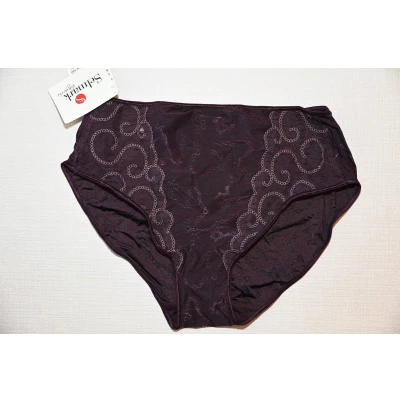 Afbeelding van Selmark Lingerie Allegra bikini slip XS XXL plum