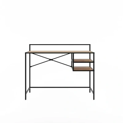 Afbeelding van Giga Living Bureau Altino Klein Wild Eiken Melamine 110cm