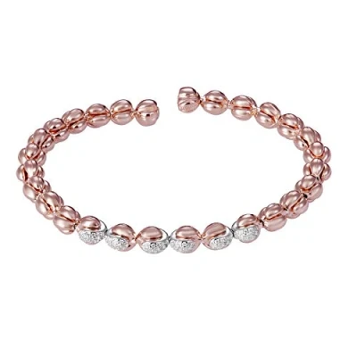 Afbeelding van Orphelia ZA 7395/RG Armband Bangle Zilver 925 Rosé Zirkonia 60 mm