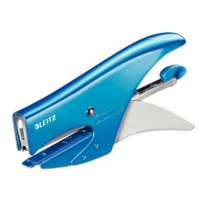 Afbeelding van Leitz Metalen nietmachine achterlader 15 fogli Blauw Gemetalliseerd