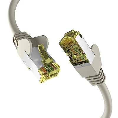 Afbeelding van EFB Elektronik CAT6a GRIJS 1,5m patchkabel S/FTP PIMF