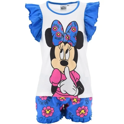 Afbeelding van Minnie Mouse shortama 100% katoen Disney pyjama maat 128