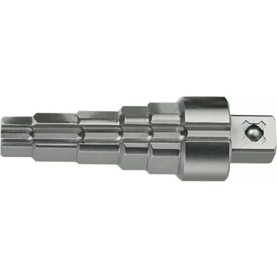 Afbeelding van Rothenberger Gas staartstuksleutel 3/8 1/2 3/4 1 inch gehard en vernikkeld stuk 73280