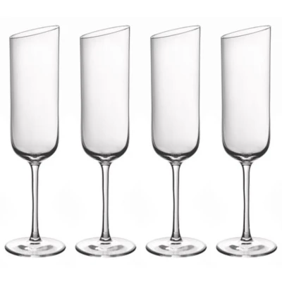 Afbeelding van Villeroy &amp; Boch Champagneglas NewMoon 170 ml 4 Stuks