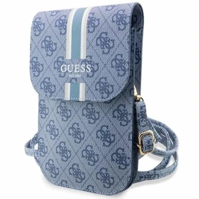 Afbeelding van Guess 4G Printed Stripe Heuptas (Scherm tot 7 Inch) Blauw