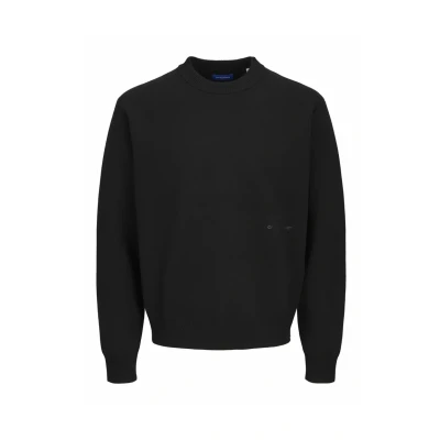 Afbeelding van Jack &amp; Jones MIT Rundhals Einfarbig Trui, Heren, Maat: XL, Black