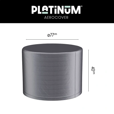 Afbeelding van Vuurtafelhoes AeroCover Anthracite (Ø77 x 40 cm)