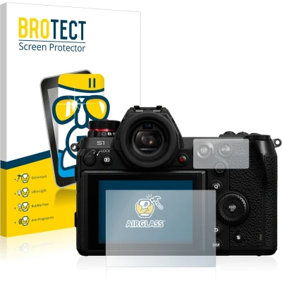 Afbeelding van BROTECT Screenprotector voor Panasonic Lumix DC S1 / S1R Folie Beschermfolie Beschermglas transparant