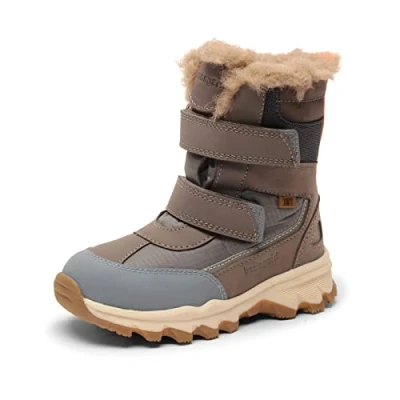 Afbeelding van Bisgaard Eddie TEX Unisex Snowboots voor kinderen, Maat: 30, Grey Leer en textiel