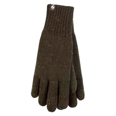 Afbeelding van HEAT HOLDERS Mens Heatweaver 2.3 tog warme thermische handschoenen, Kaki (Ashton), L/XL