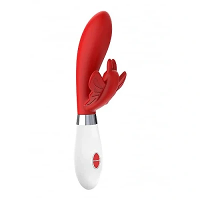 Afbeelding van Shots Luminous Alexios Butterfly en G spot Vibrator red